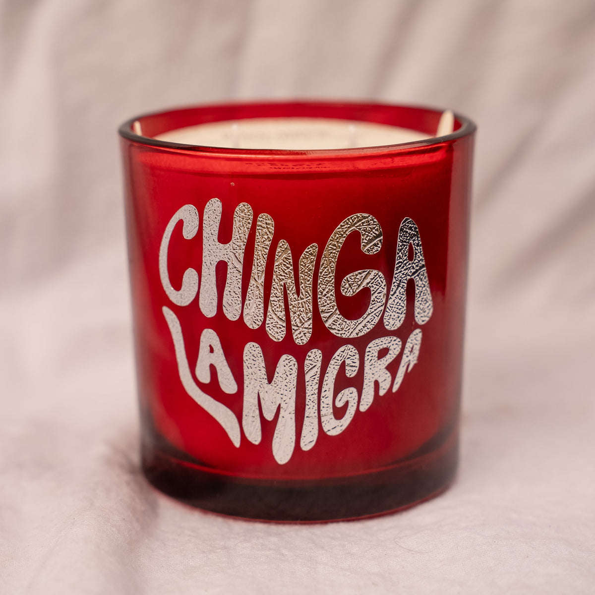 Chinga La Migra Candle